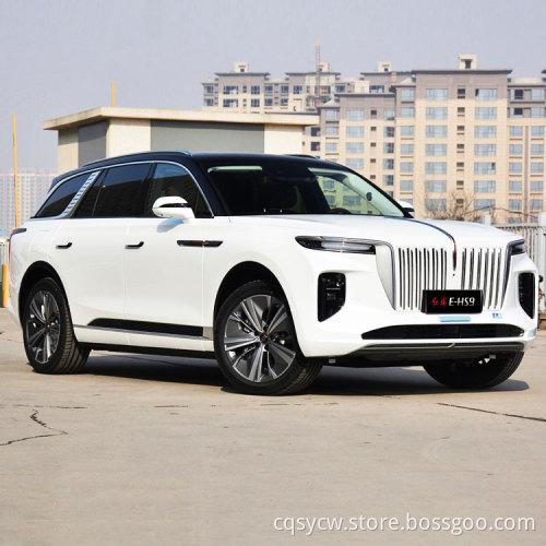 Hongqi E-Hs9 2022 Qiyue Edition 7 Seats Left Hand Drive New 4 Wheel Electric Cars New Energy Electric Car